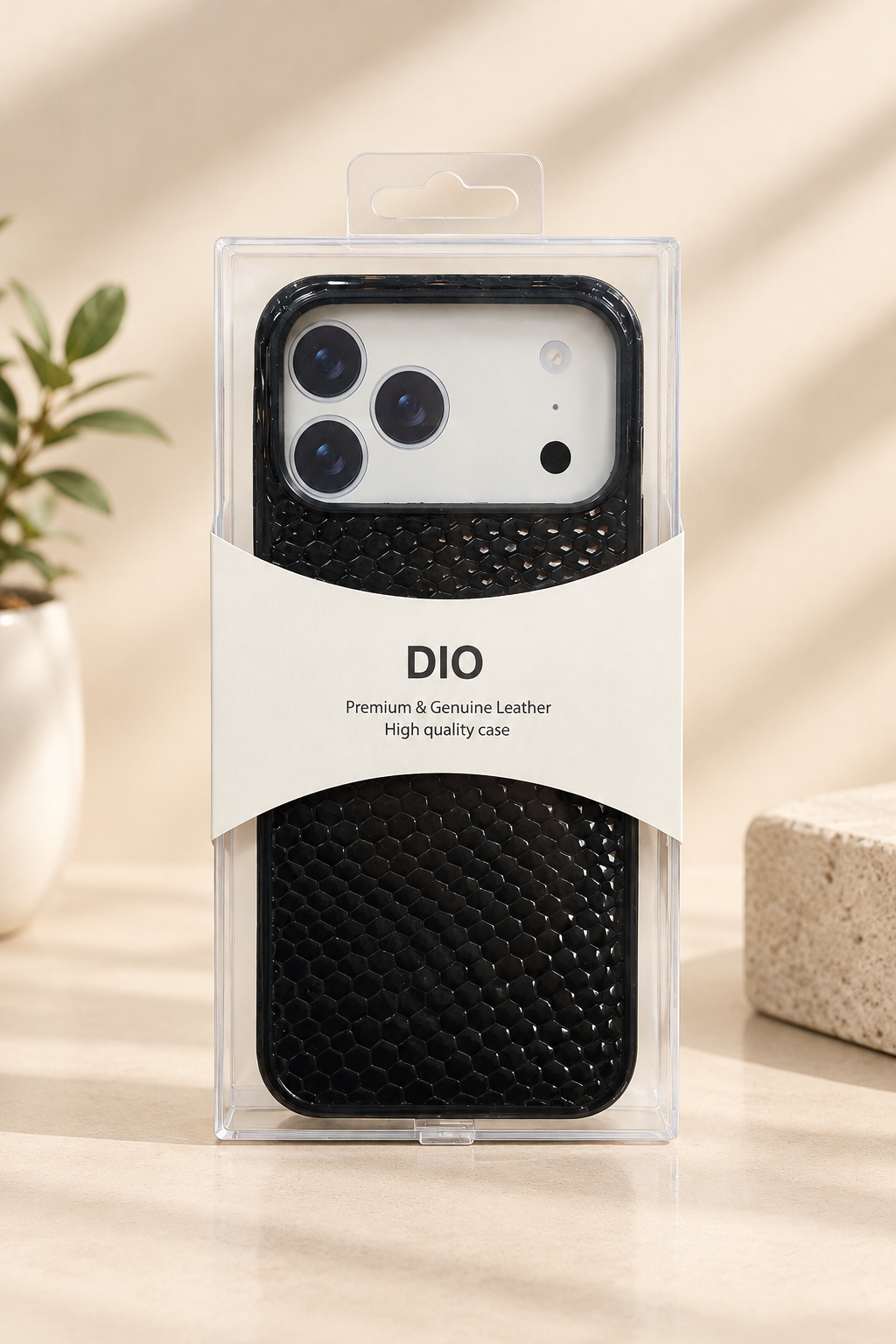 گارد چرم برند  17pro max DIO